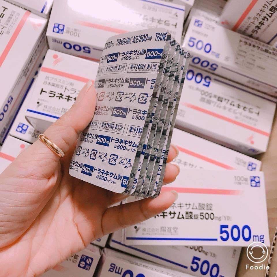 Viên uống giảm nám trắng da hãng Yd Tranexamic Acid 500mg