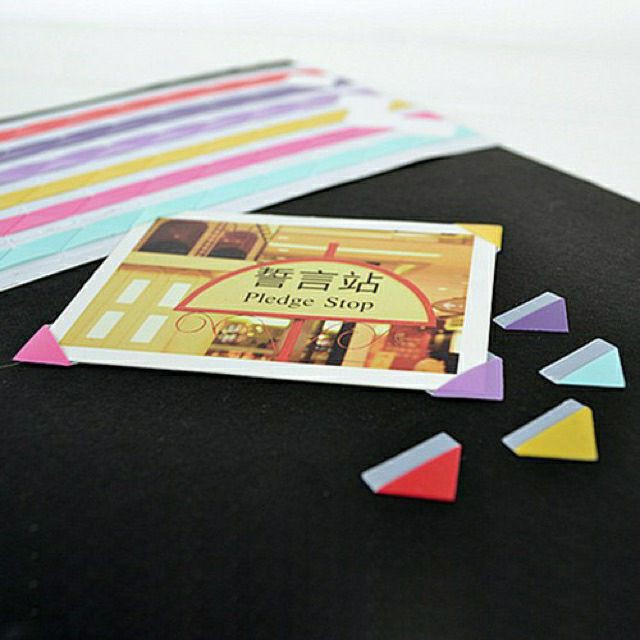 Sticker dán ảnh album DIY 120 miếng dán