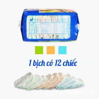 Bỉm cho chó mèo Pet Soft 12 chiếc