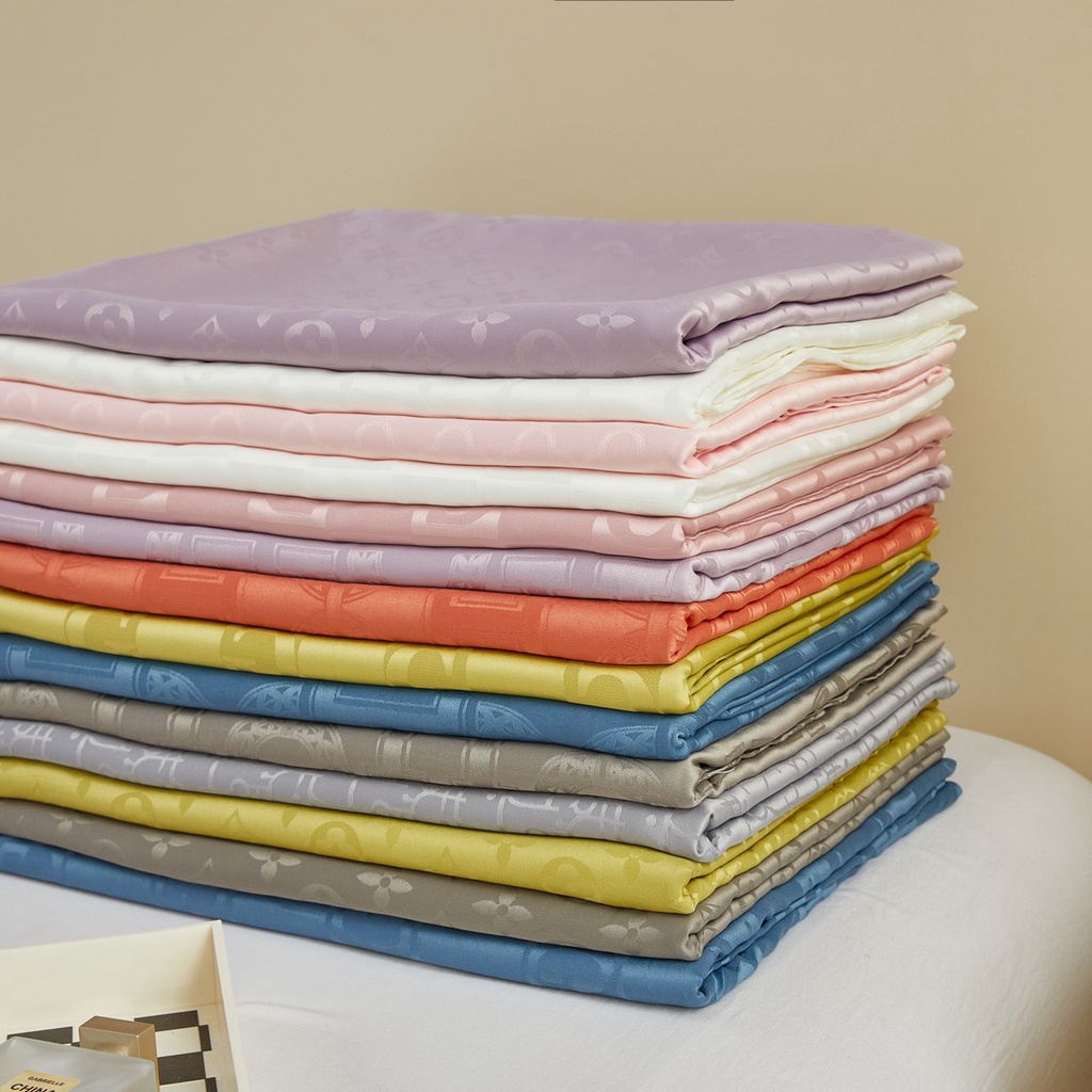 Ga Gối Lụa Vân Chìm Thương Hiệu Sắc Nét Sang Chảnh Luna Bedding shop MH2T