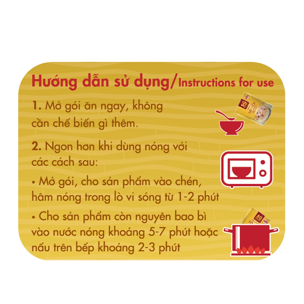 Cháo Tươi Cá Lóc & Cải Bó Xôi - Ninfood - gói 240g