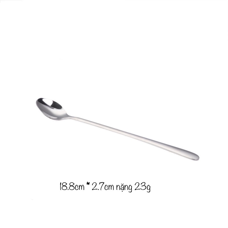 Muỗng thìa cà phê sinh tố inox