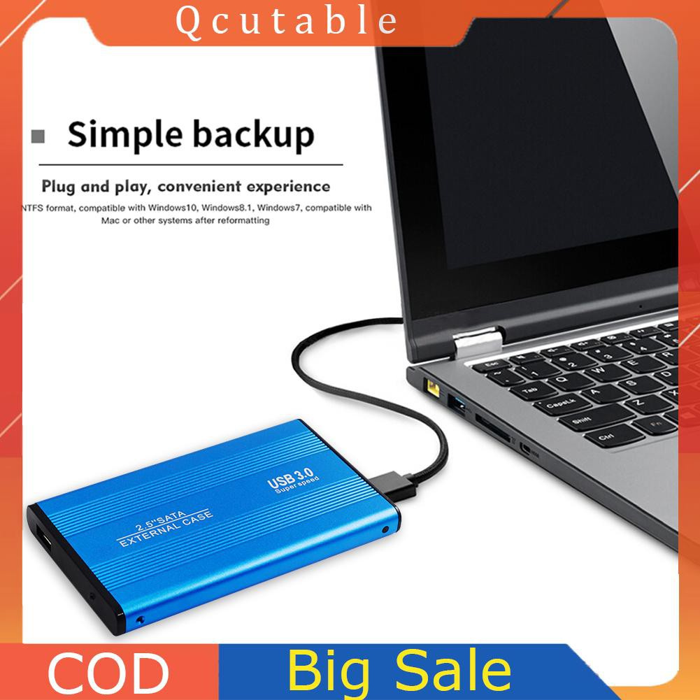 Hộp Đựng Ổ Cứng Hdd Ssd 2.5 Inch Sang Usb 2.0 Bằng Nhôm