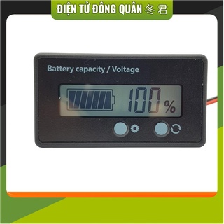 Đồng hồ hiển thị điện áp, dung lượng pin đa năng
