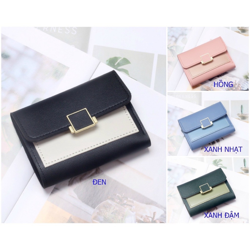 Ví nữ mini cute đẹp cầm tay thời trang cao cấp nhỏ gọn bỏ túi VD258 | BigBuy360 - bigbuy360.vn