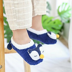 [Haobaby shop] Tất lông chống trượt cho bé