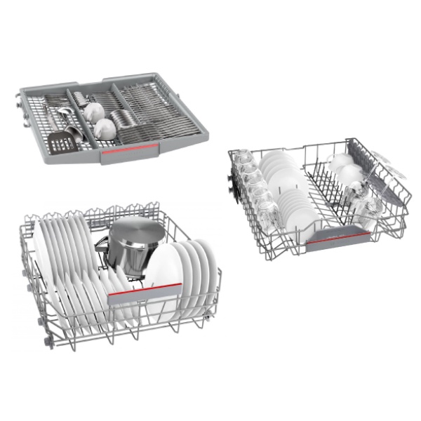 Máy rửa chén bát Bosch HMH.SMV4HCX48E âm toàn phần, có kết nối Home Connect - Bảo hành 3 năm tại nhà