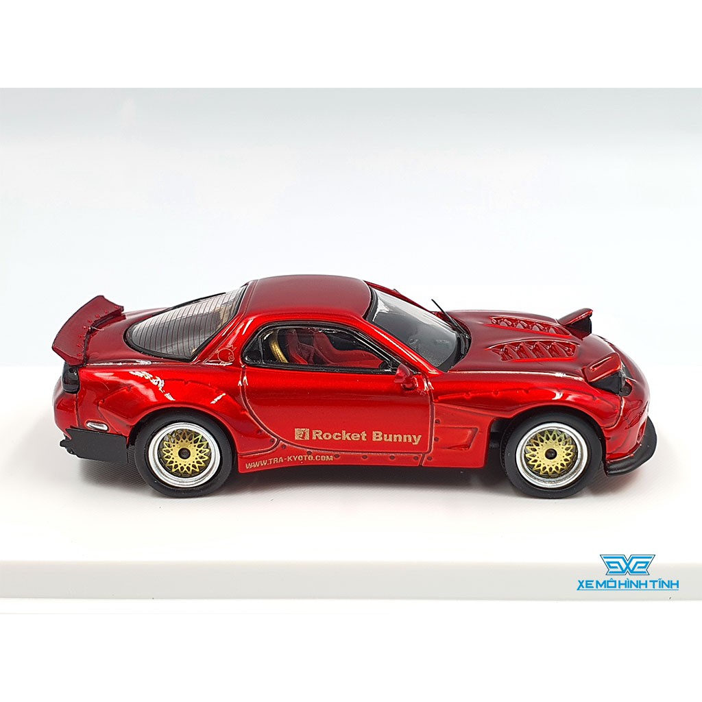 Xe Mô Hình Mazda RX-7 Tỉ lệ 1:64 Hãng sản xuất Time Micro ( Đỏ )