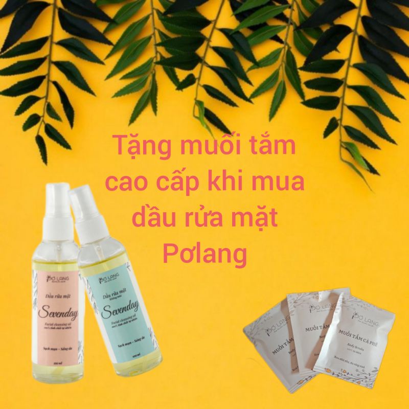 Dầu tẩy trang Pơ Lang 100ml (tặng muối tắm)