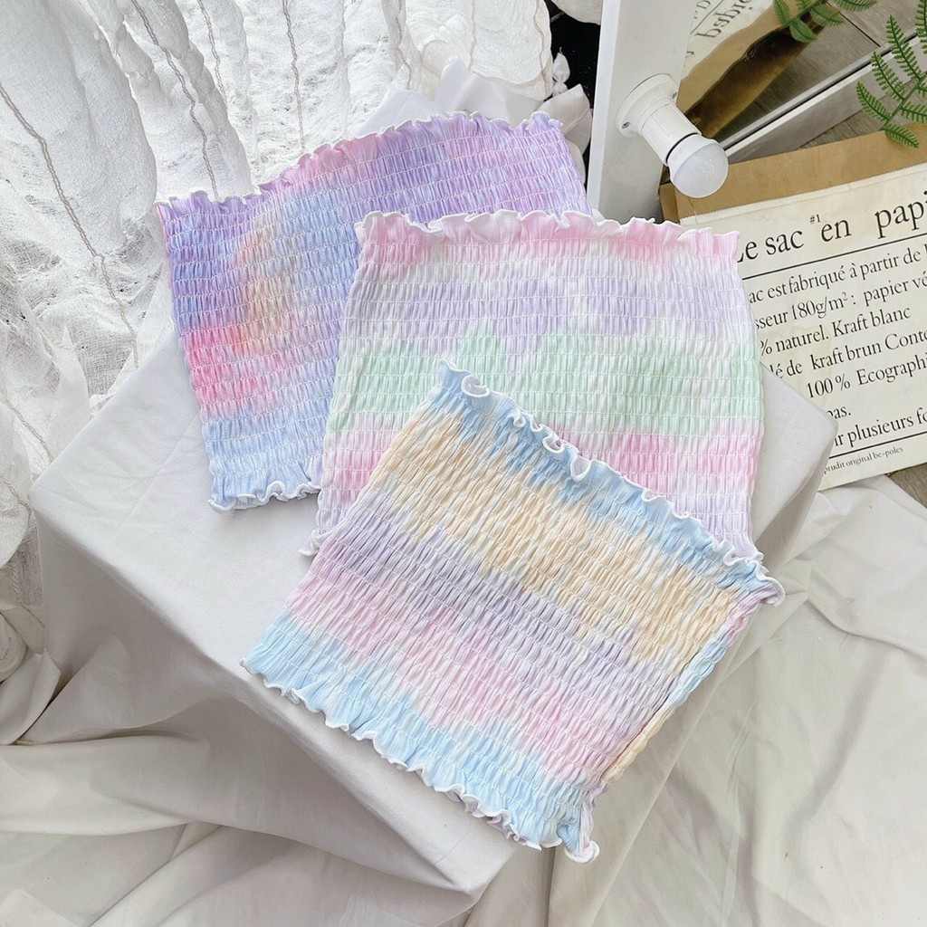 Áo ống NHÚN 7 sắc cầu vòng | BigBuy360 - bigbuy360.vn