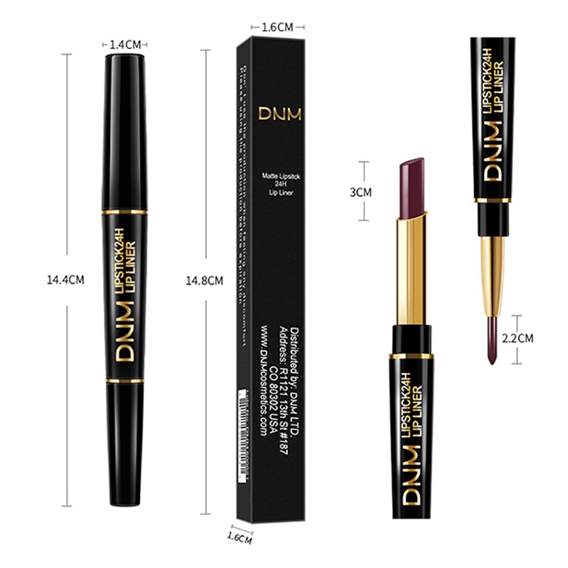 [Hàng mới về] Bút kẻ môi 12 màu lì tùy chọn thiết kế hai đầu kiêm son giữ ẩm trang điểm chống nước lâu trôi JP5 | BigBuy360 - bigbuy360.vn