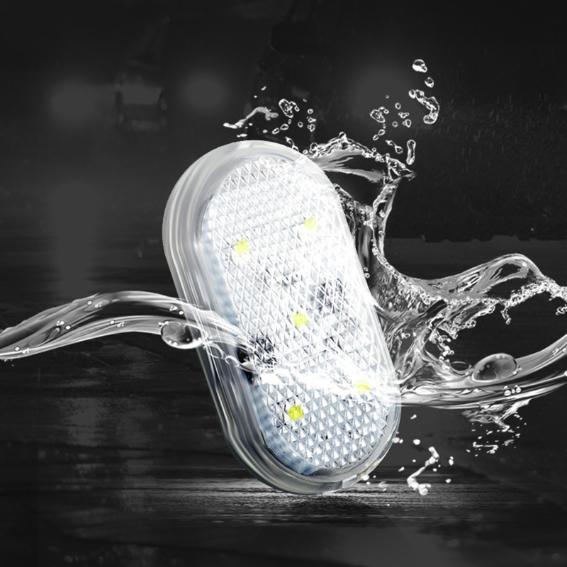 Bộ 2 Đèn Tín Hiệu Gắn Cửa Xe Hơi Kèm Sạc USB Tiện Dụng