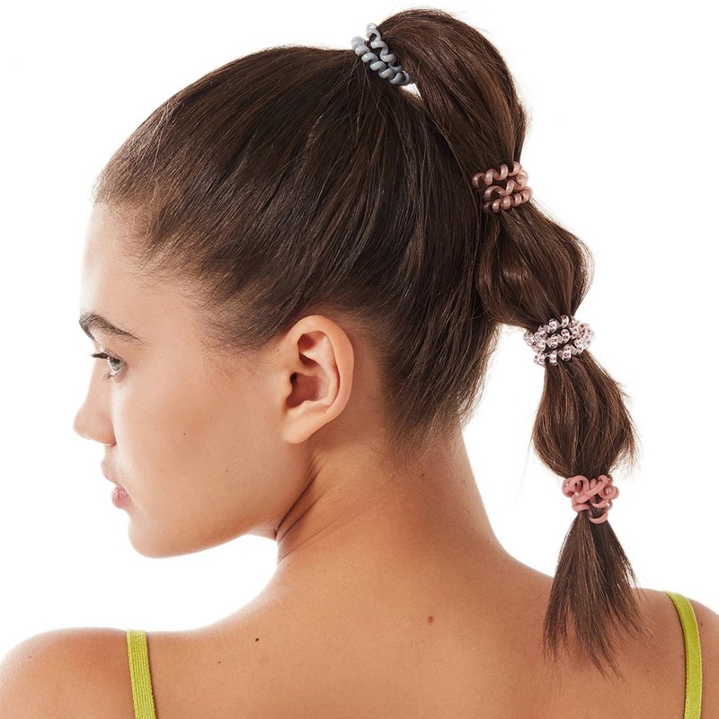 Dây Buộc Tóc Lò Xo Co Dãn Thời Trang Cho Nữ