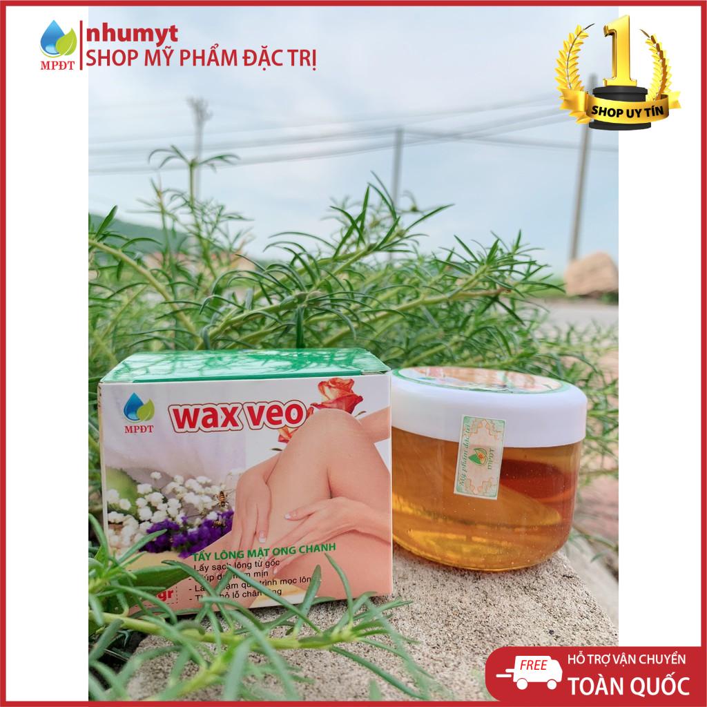 ( Rẻ vô địch ) Wax Lông Veo Ngân Bình Kèm Giấy Và Que Wax , triệt lông nách tay chân vĩnh viễn không đau