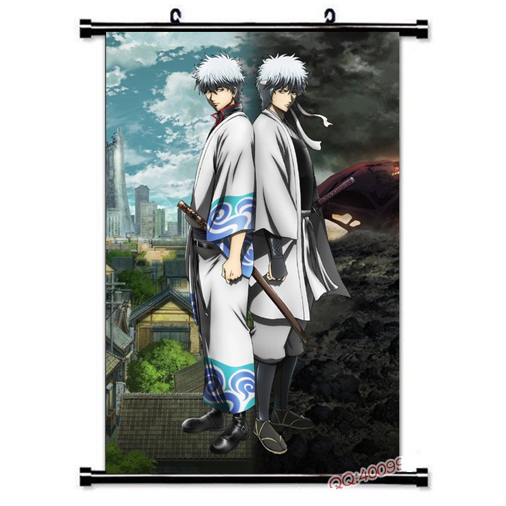 Poster vải anime Gintama 03 30x45 tranh vải