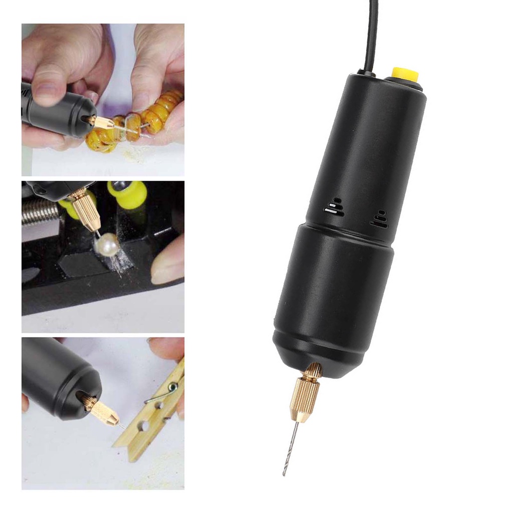[Hàng Sẵn] Máy khoan điện mini USB Máy khoan cầm tay nhỏ dùng điện siêu nhỏ【Wyoming060】