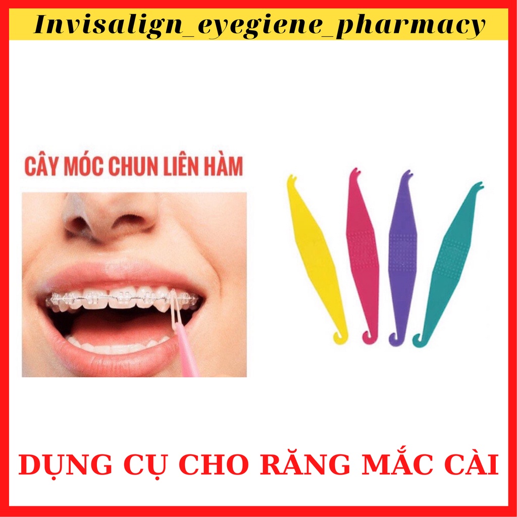 Cây móc chun liên hàm niềng răng, dụng cụ hỗ trợ chỉnh nha