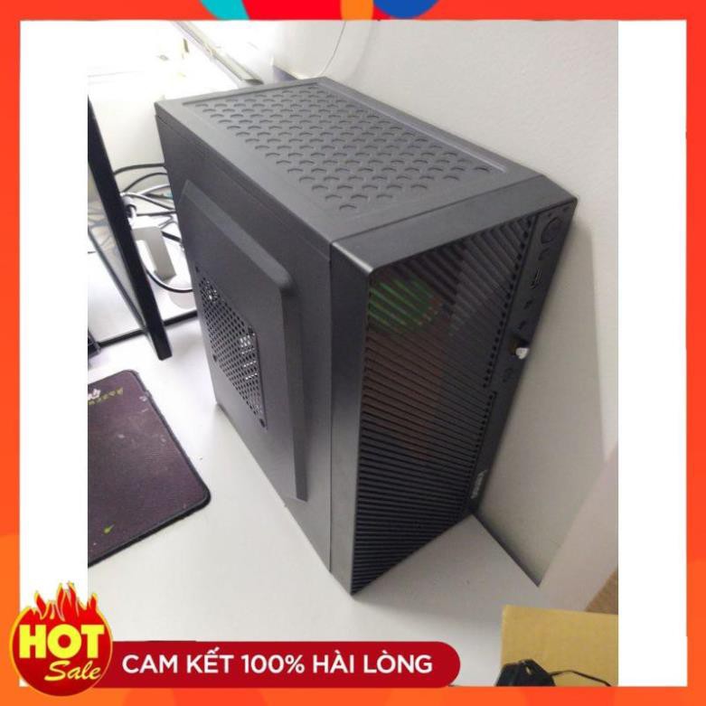 [Chính hãng] VỎ CASE MINI KENOO T12 Hỗ trợ main M-ATX ( H310 . H81 . H61 . B365 v.v )/ Tặng kèm đầy đủ ốc vít!