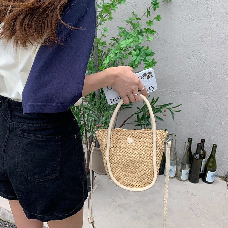 Túi Rơm Đeo Chéo Phong Cách Pháp Gylb321