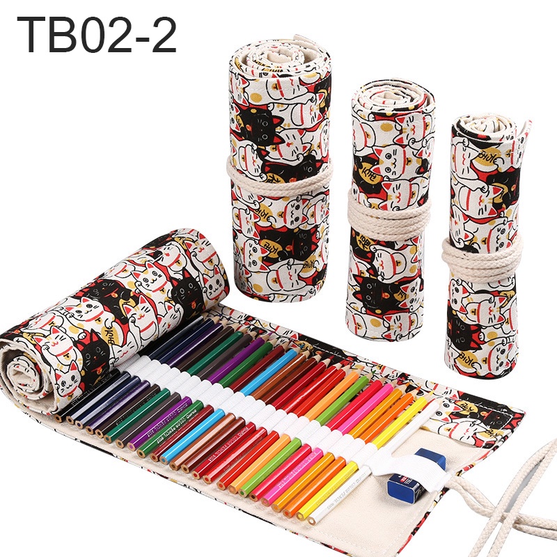 Túi đựng dụng cụ, đựng bút chì phát thảo dễ thương TB02