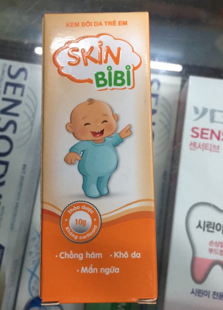 SkinBiBi kem bôi da chống hăm-côn trùng cắn 10g