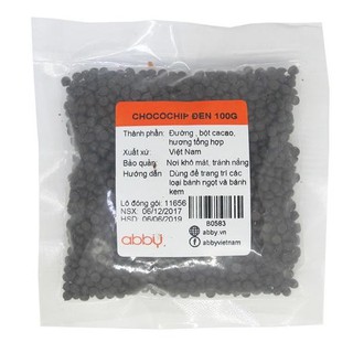 CHOCOCHIP ĐEN HIỆU GRAND PLACE GÓI 100G