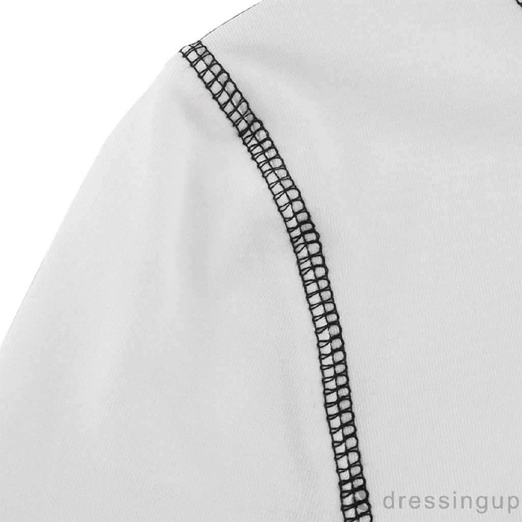 Áo Croptop Ngắn Tay In Chữ Cá Tính Dành Cho Nữ