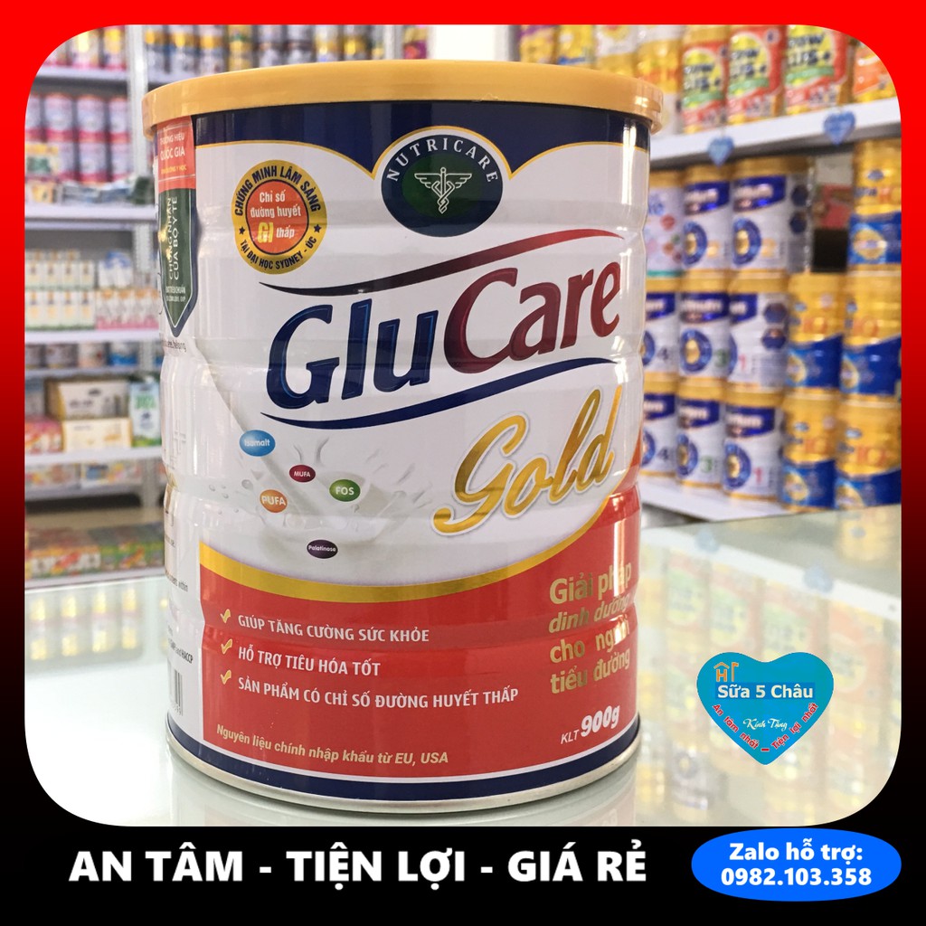 SỮA BỘT NUTRICARE GLUCARE GOLD 900g