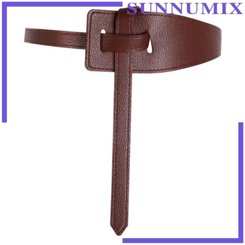 Thắt lưng da bò không khóa thời trang cho nữ