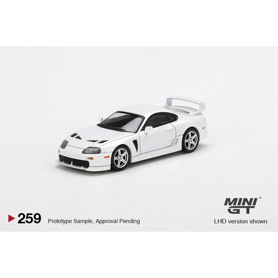 Xe mô hình MINI GT  Toyota TRD 3000GT Super White 1:64