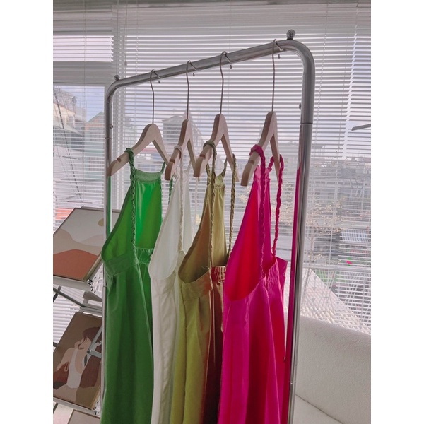 💕ĐẦM SUÔNG CỔ YẾM QUAY TẾT 4 MÀU TRẺ TRUNG KT💕GIMI