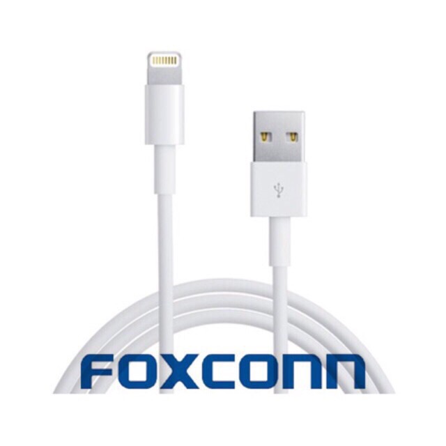 [Flas Sale] Cáp Foxconn Xịn,5 chíp, Bọc thép, Đan lưới 2 đầu ip 5-Xsmax