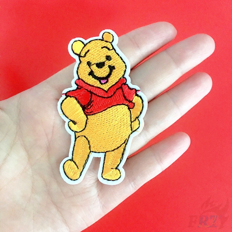 Sticker ủi thêu hoạ tiết hoạt hình trang trí quần áo dễ thương