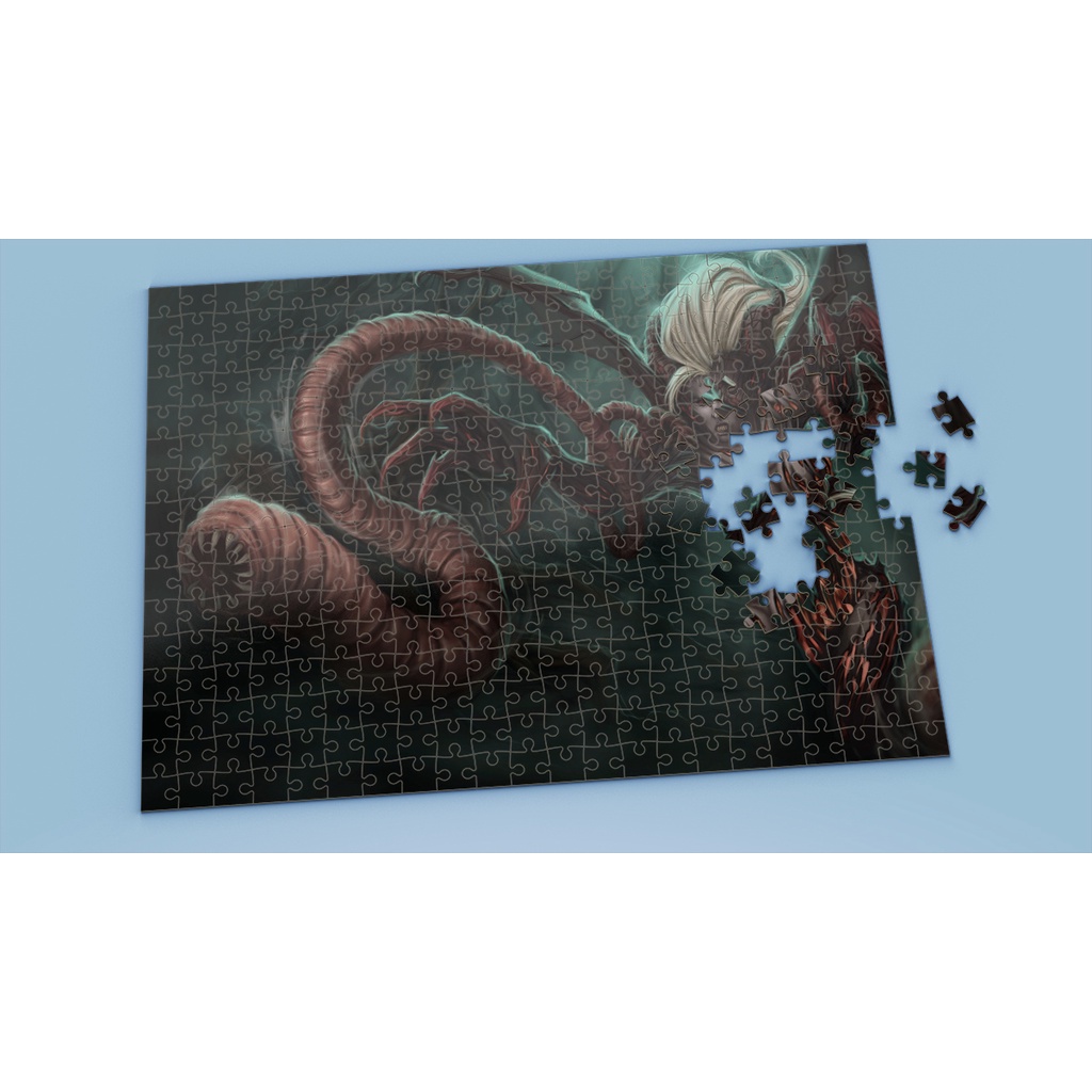 League of Legends Tranh ghép hình ZYRA - Mẫu 3 - Nhận in theo yêu cầu