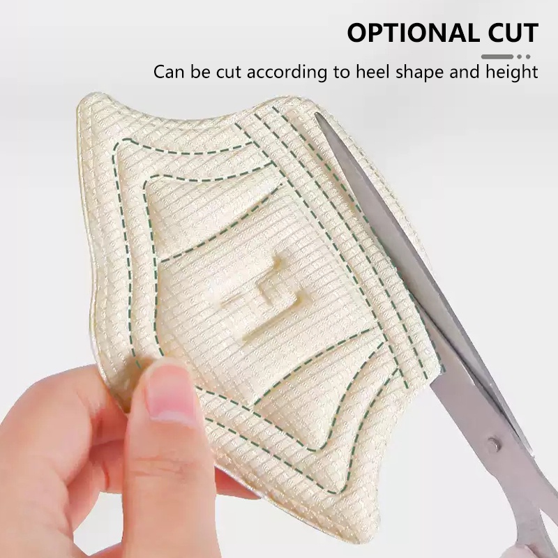 Set 2 Miếng Dán Gót Giày Thể Thao Giảm Đau Chống Mòn Bảo Vệ Lưng