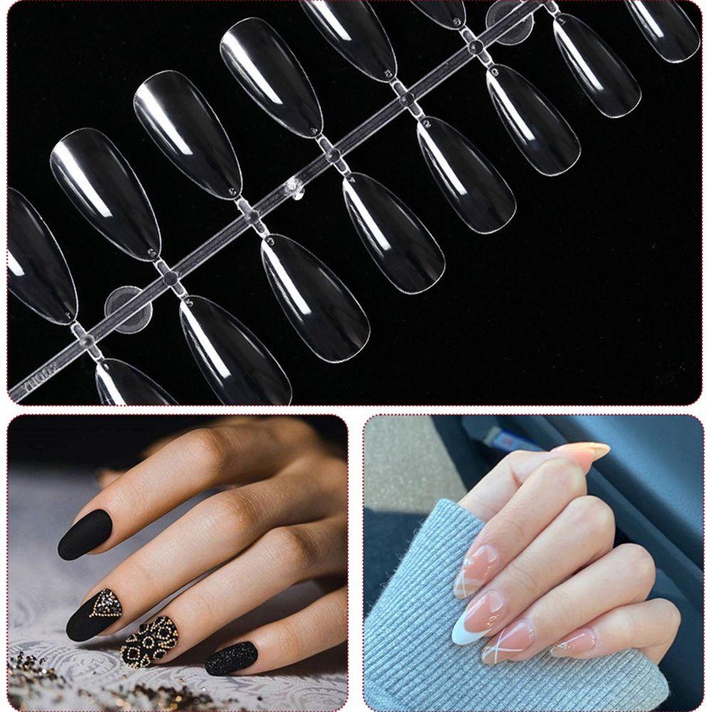 Bộ Móng Tay Giả Hình Viên Con Nhộng Kèm Hộp Đựng Dành Cho Salon