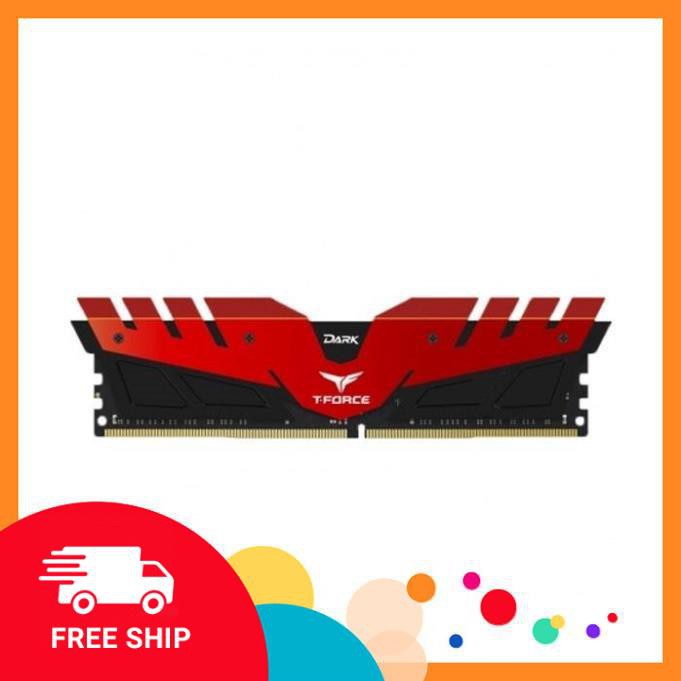 [FREE SHIP] Ram DDR4 Team 16G/2666 T-Force Dark (TDRED416G2666HC15B01)