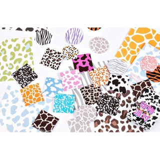Hộp 46 stickers da vằn