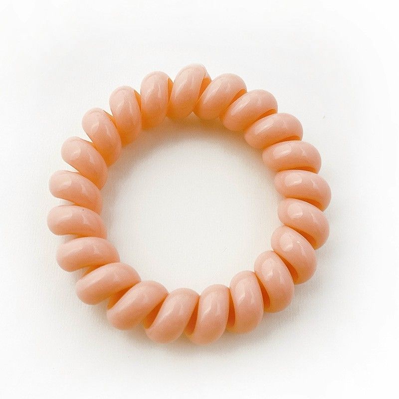 Set 5 Dây Chun Buộc Tóc Lò Xo Siêu Bền Tông Màu Pastel Hàn Quốc