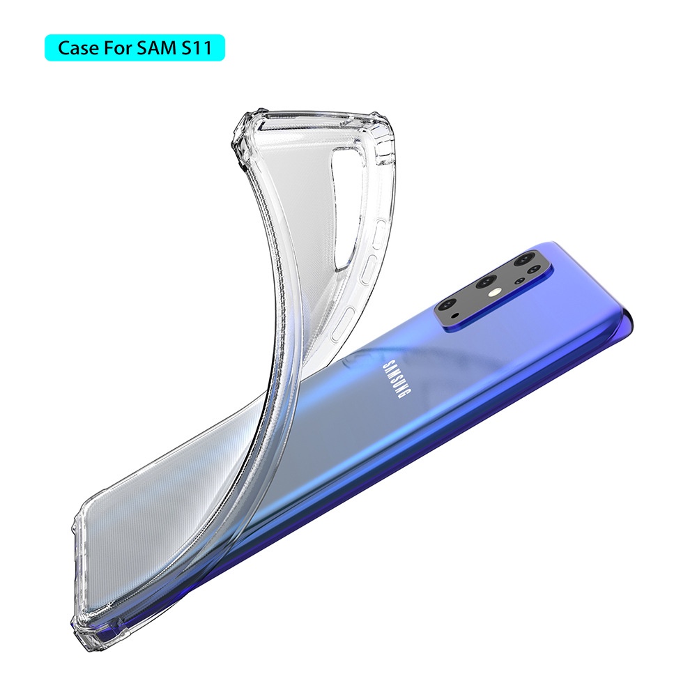 Ốp Samsung S8 S8+ S9 S9+ S10 S10+ S20+ S20Ultra Note 10 Note 10+ Note 20 Note 20 Ultra Trong Suốt Chống Sốc Chống Rơi Vỡ