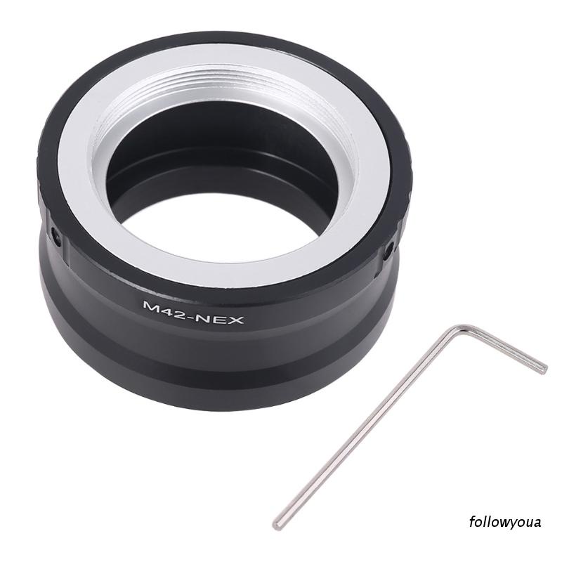 Phụ kiện chuyển đổi ống kính M42 cho máy ảnh SONY NEX E Mount NEX-5 NEX-3 NEX-VG10