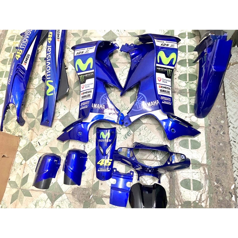 Dàn áo Yaz xanh Movitas full mũ màu