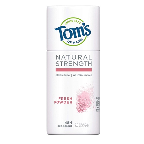 Lăn khử mùi dạng sáp hương phấn Tom's of Maine Aluminum-free Natural Deodorant Stick Fresh Powder 56g (Mỹ)