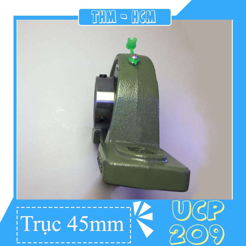Gối đỡ bạc đạn UCP209 đường kính trục 45mm