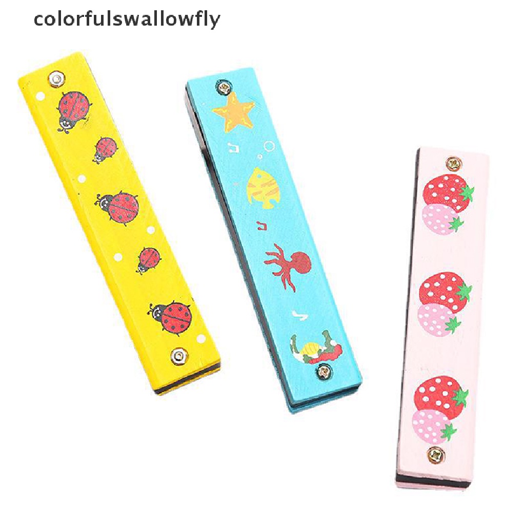 Kèn harmonica melodica 16 lỗ nhiều màu sắc làm đồ chơi cho bé