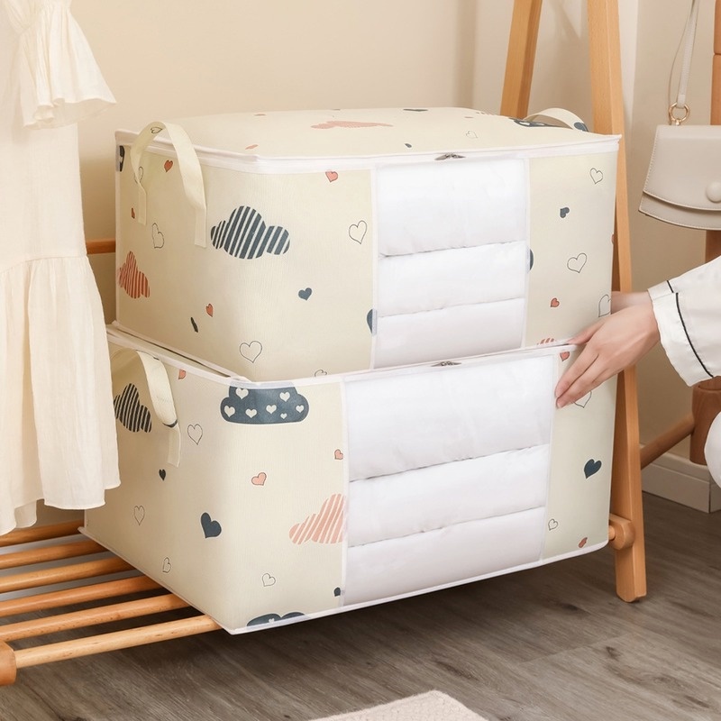 Túi Đựng Quần Áo / Chăn Mền Cỡ Lớn Chống Thấm Nước Có Thể Gấp Gọn Tiện Dụng