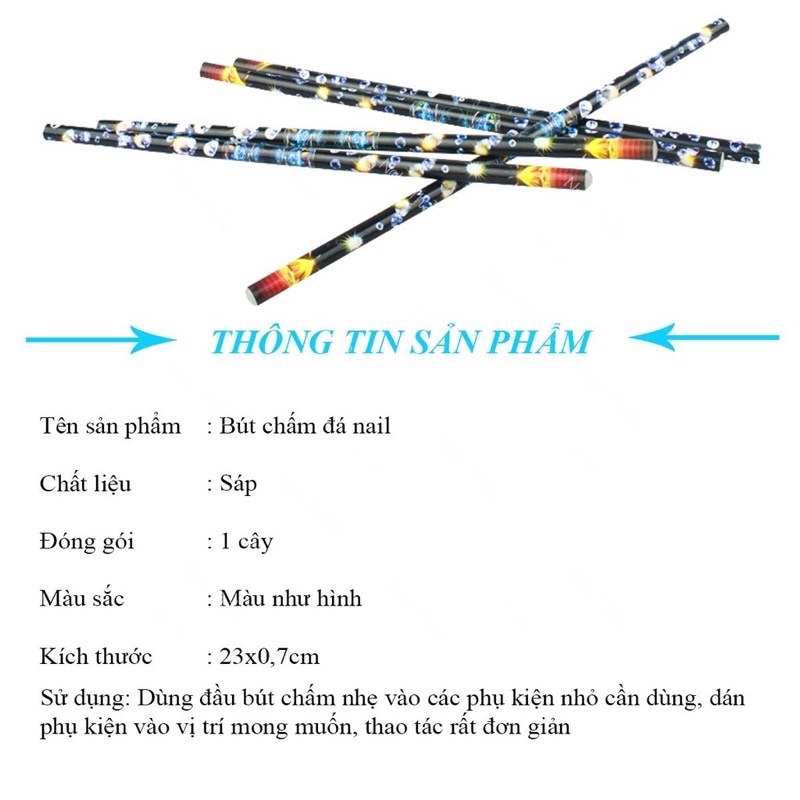 Bút Chấm Đá, Sáp Chấm Đá Nail