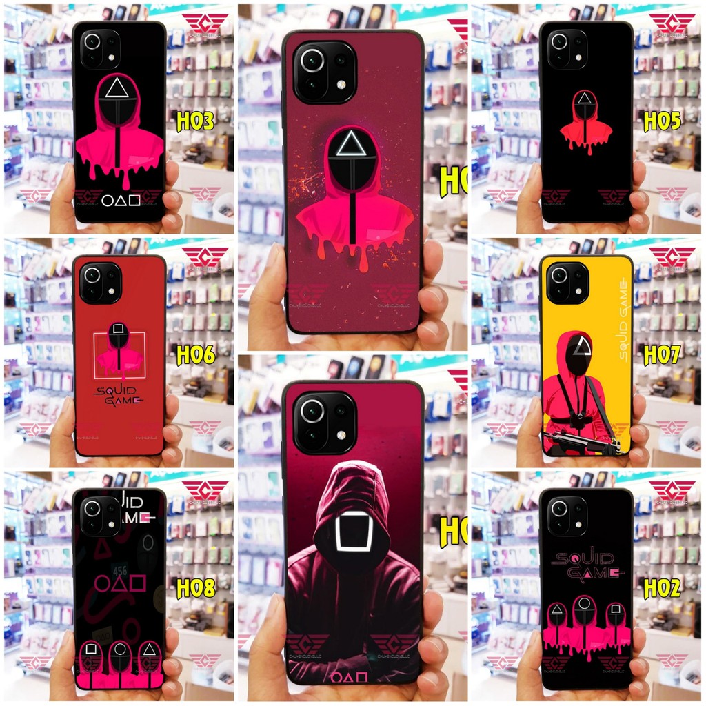 Ốp lưng XIAOMI MI 11 LITE SQuid Game cực đẹp