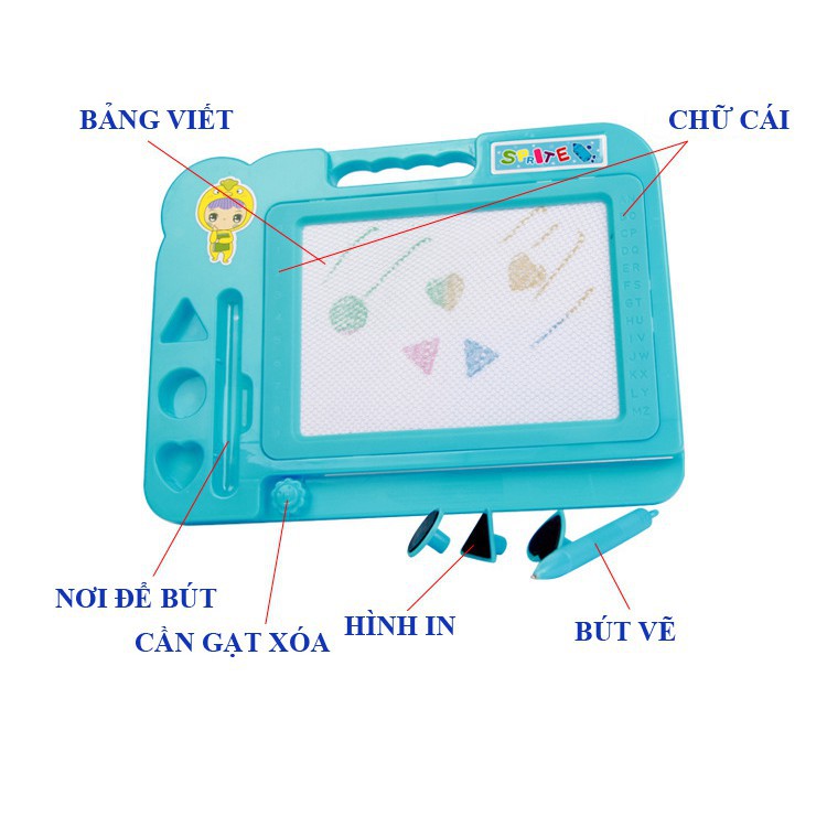 Bảng Tự Xóa Thông Minh Cho Bé Size Lớn Giá Rẻ Giúp Bé Thỏa Sức Sáng Tạo