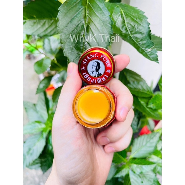 Dầu cù là thảo dược ông già Siang Pure 12g ( màu vàng ) Date 2025